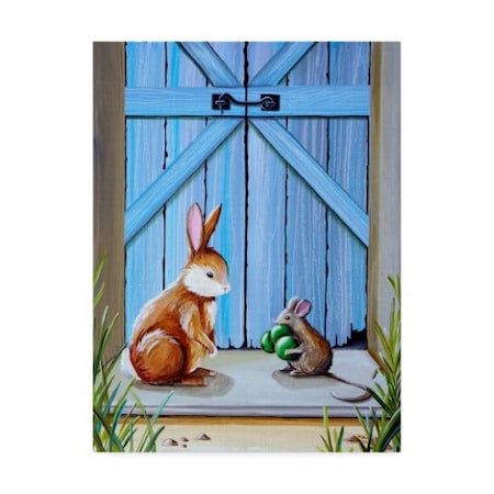 Cindy Thornton 'Peter Rabbit 13' Canvas Art,18x24